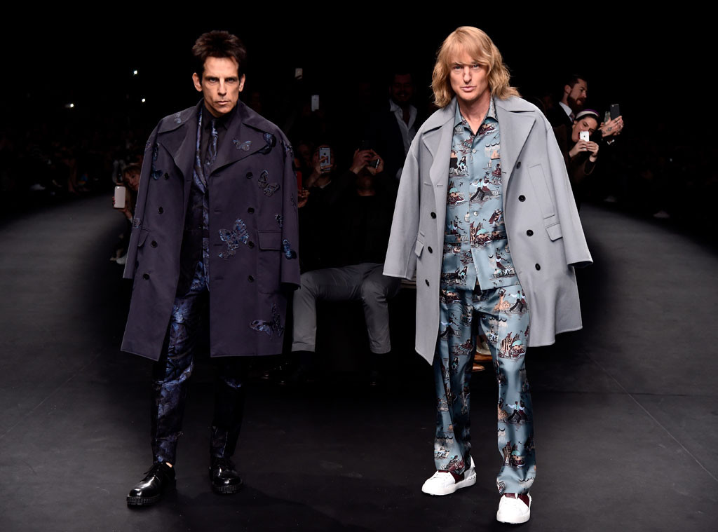 Ben Stiller and Owen Wilson Steal The Spotlight On Valentino's Fashion Show