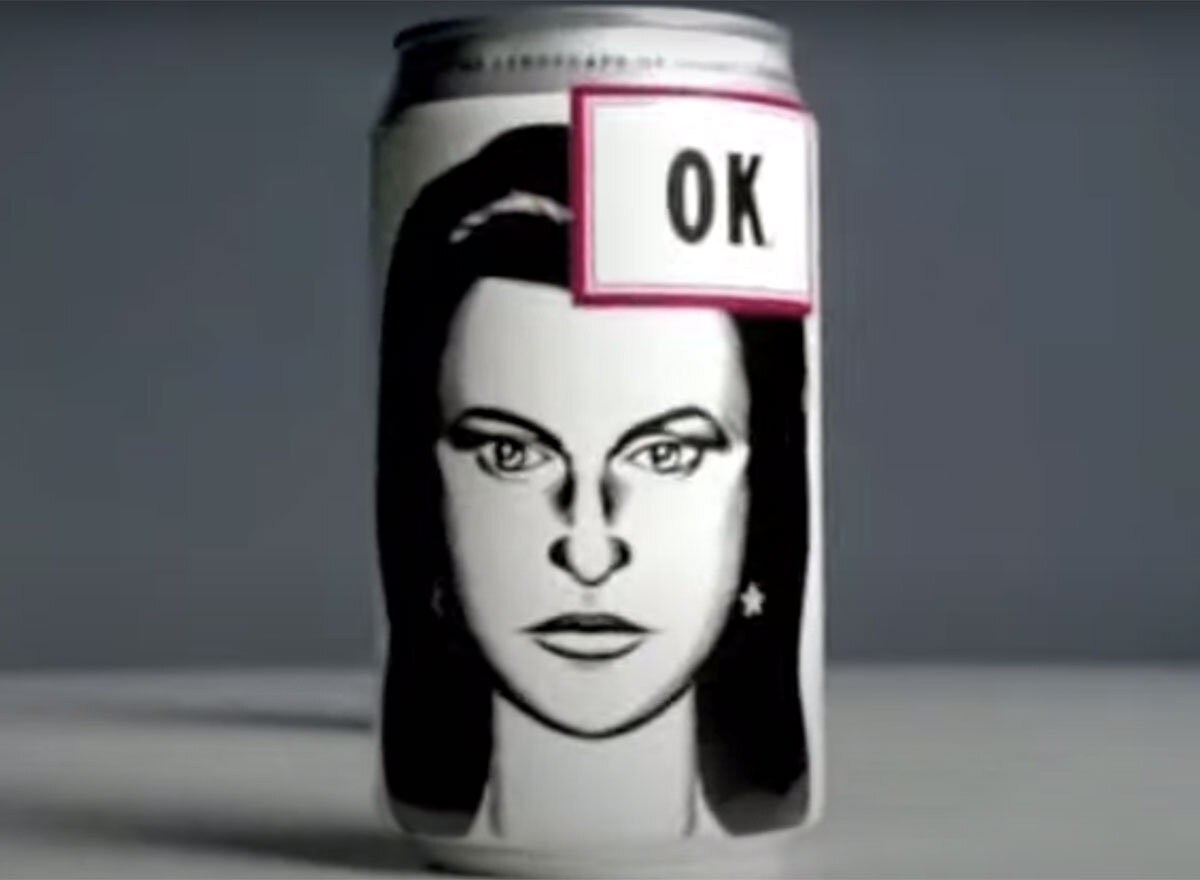 can of ok soda 90s coke drink