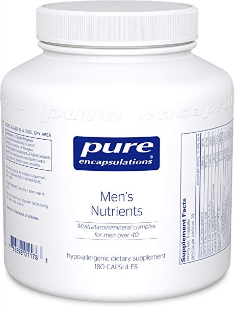 pure encapsulations, best multivitamin for men 