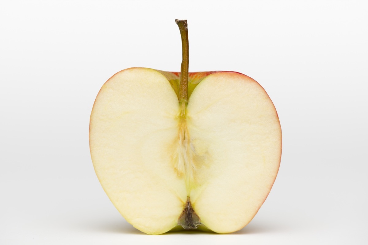 sliced apple