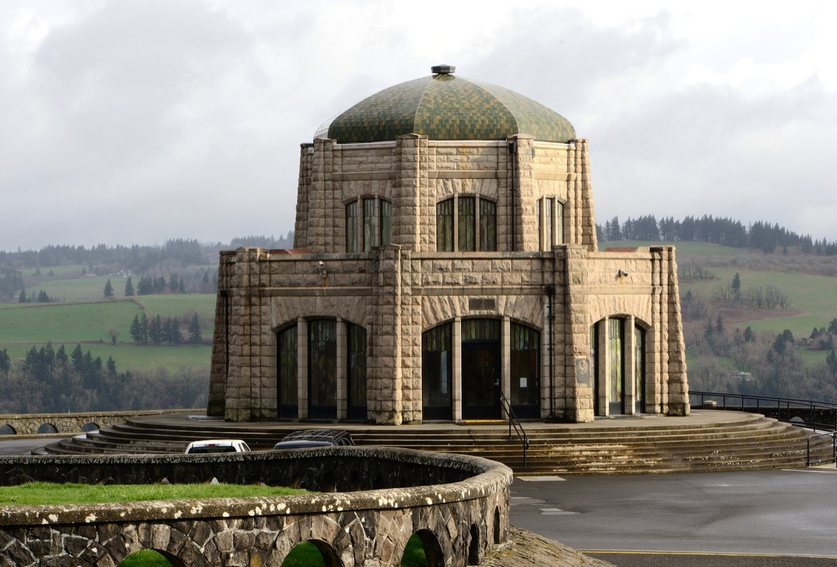 vista house oregon, iconic state photos