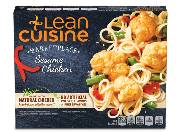 Lean Cuisine sesame chicken