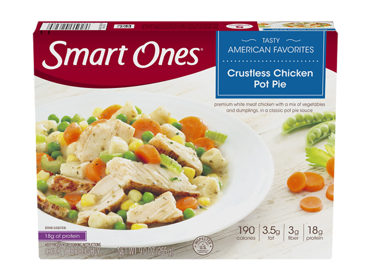 smart ones chicken pot pie tv dinner