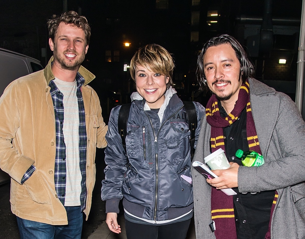 Jon Heder, Tina Majorino, and Efren Ramirez in 2018