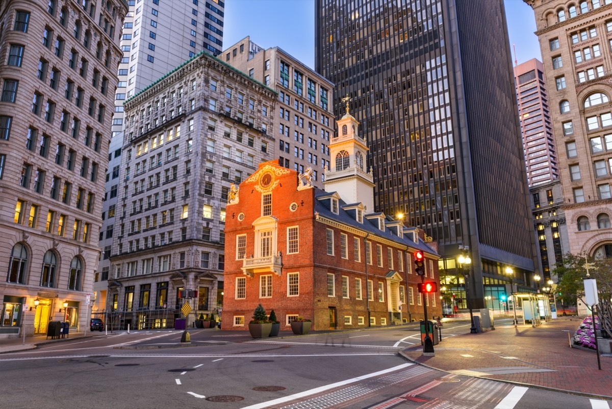 boston massachusetts street