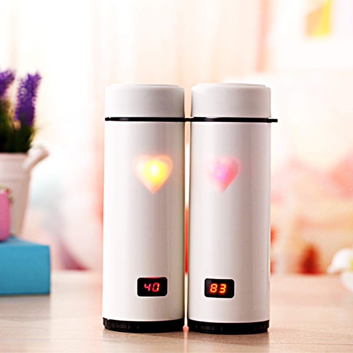 temperature sensing water bottle, cute water bottles