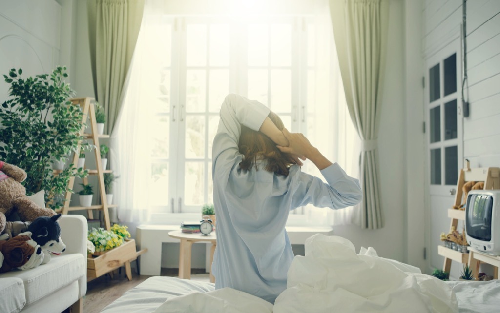 Woman Waking Up Energy After 40