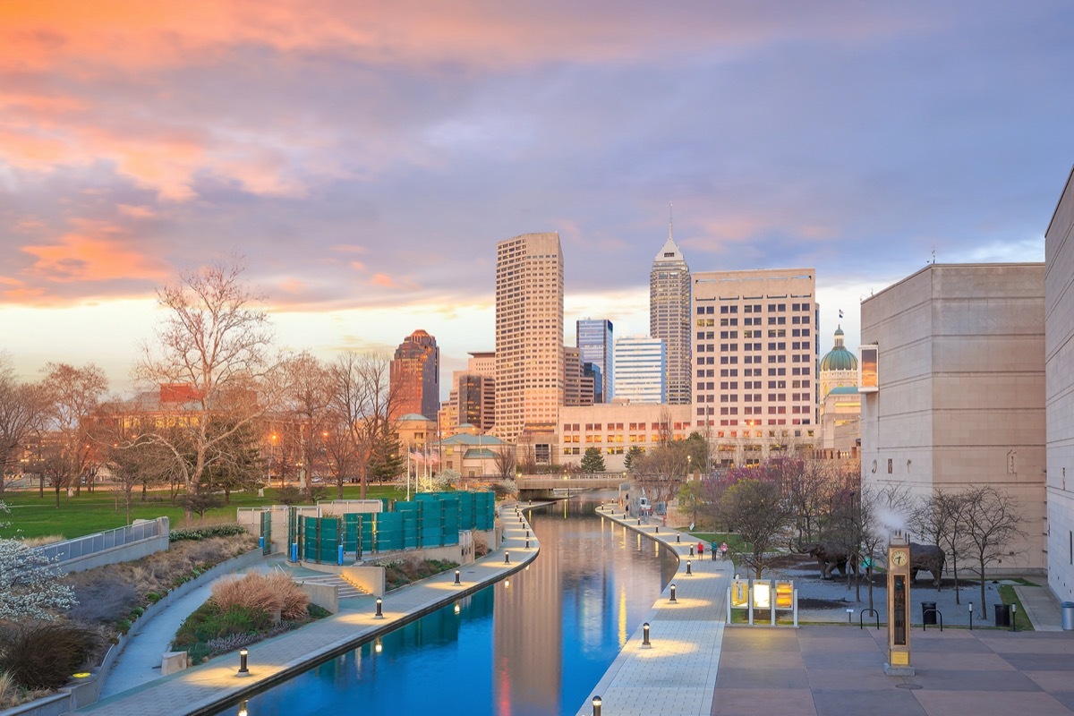 Indianapolis Indiana skyline