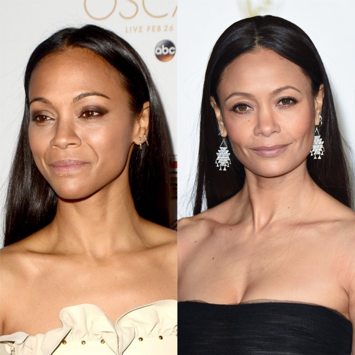 Zoe Saldana and Thandie Newton