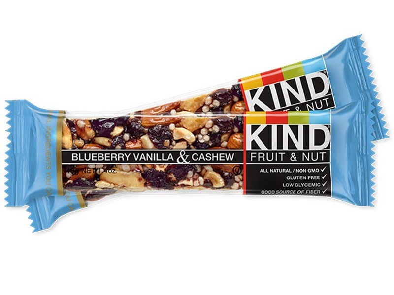 Untrustworthy foods kind blueberry bar