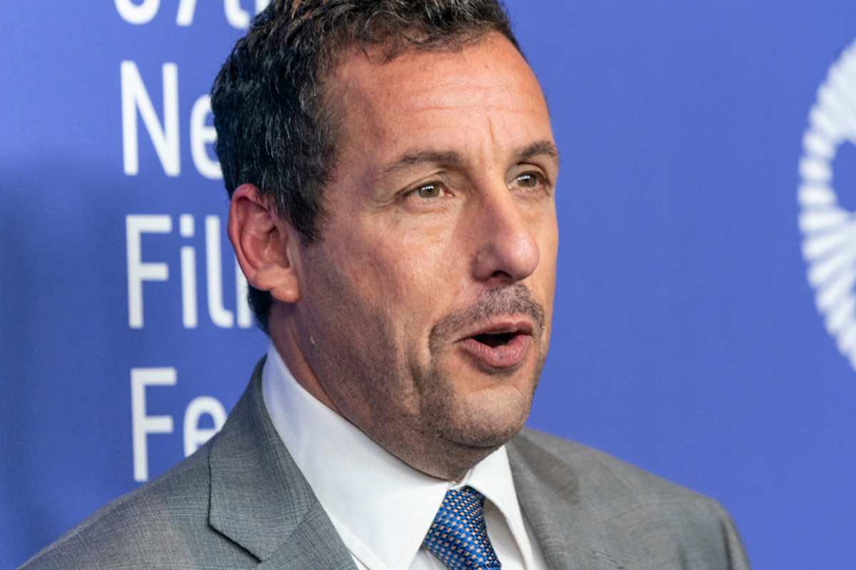 Adam Sandler attends the Uncut Gems premiere during 57th New York Film Festival at Lincoln Center Alice Tully Hall in Oct. 2019