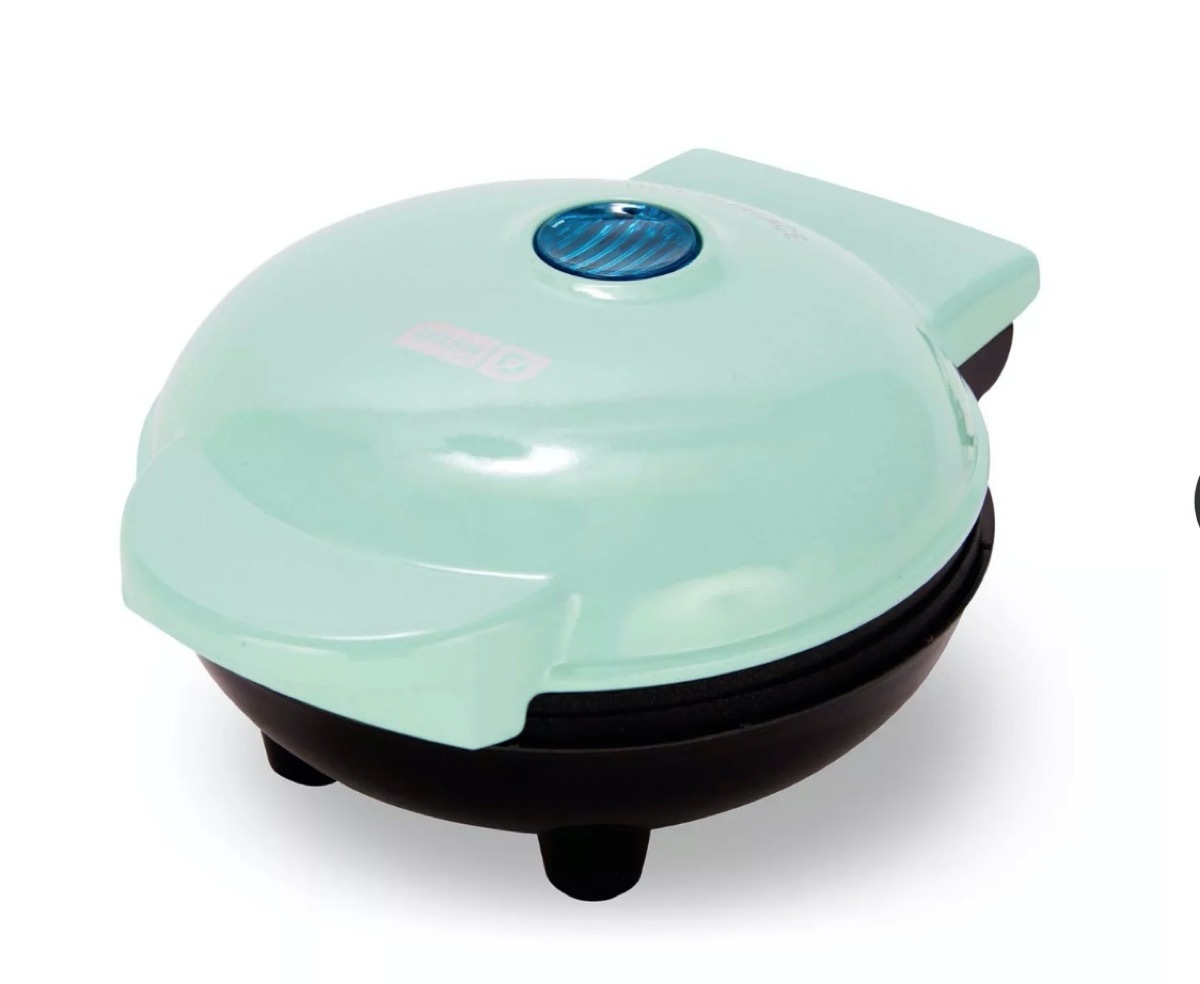 mint green waffle maker