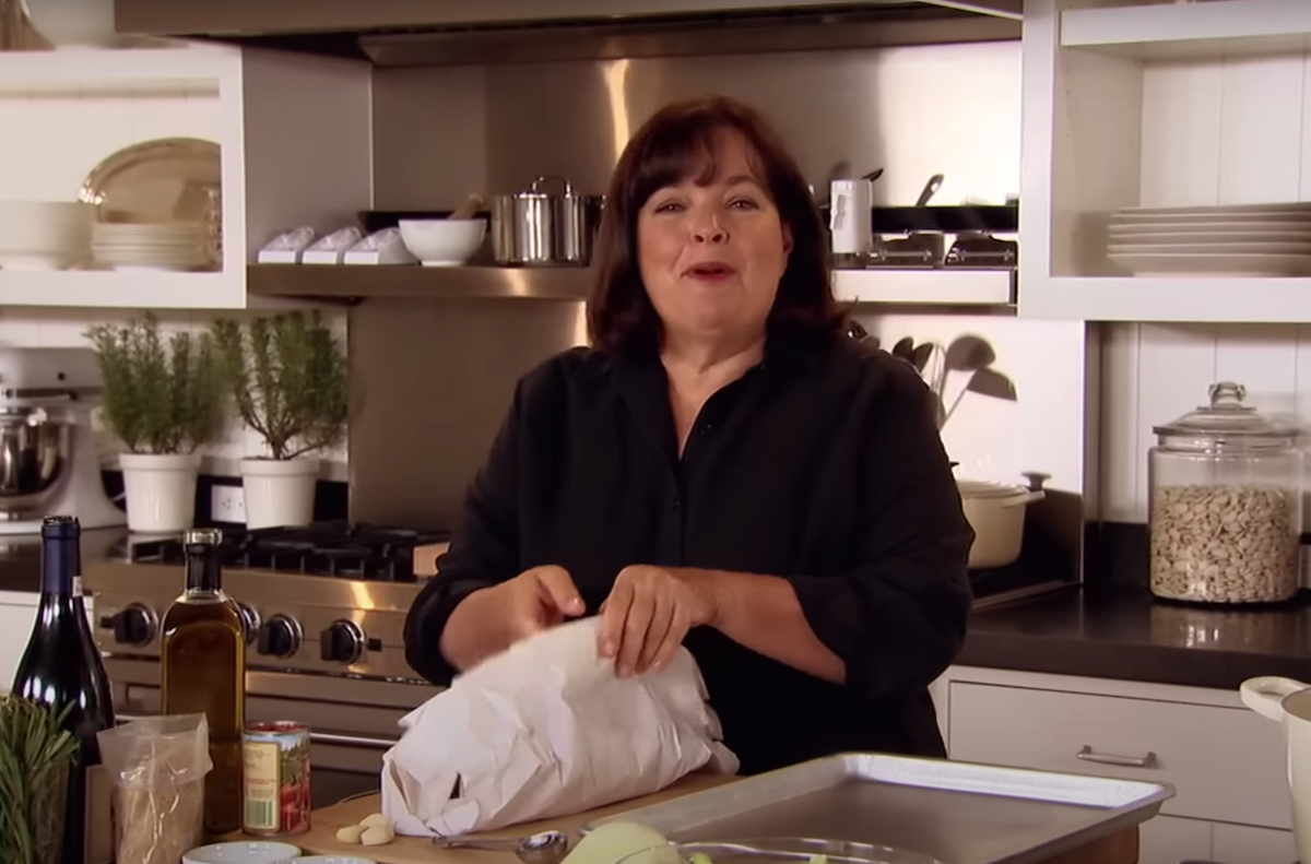 Ina Garten hosting Barefoot Contessa