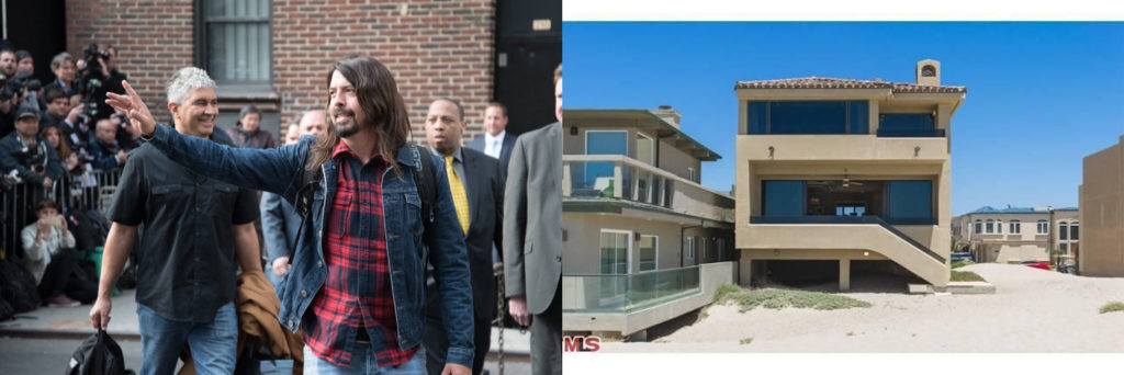 Dave Grohl Celebrities Who Live in Modest Homes