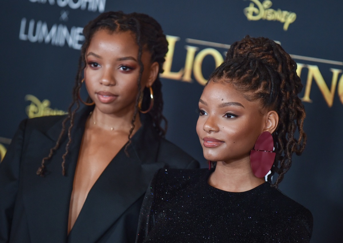 Chloe and Halle Bailey