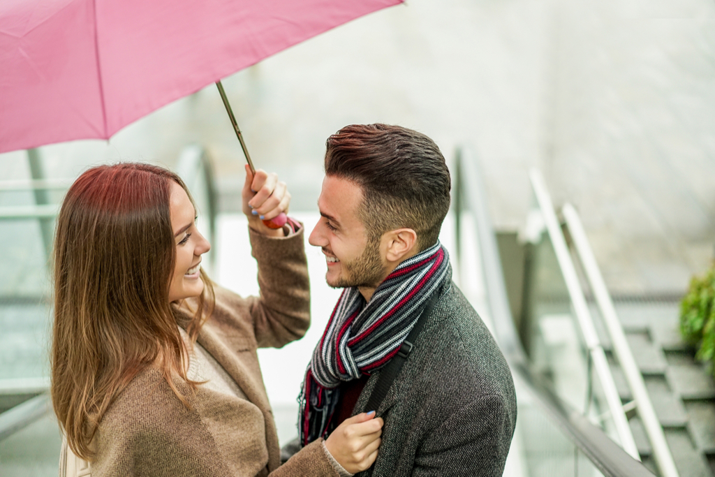 Couple on a Date valentine's day