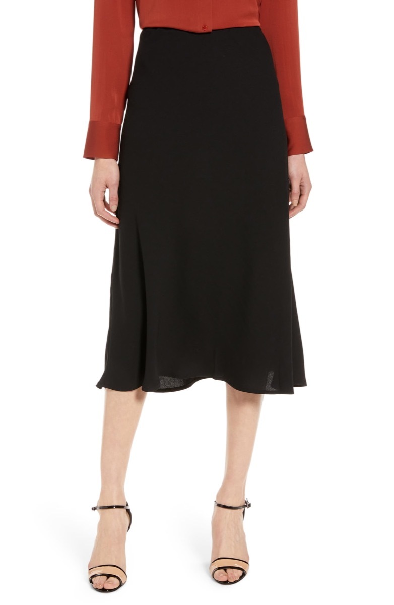 black a-line skirt, Nordstrom anniversary sale