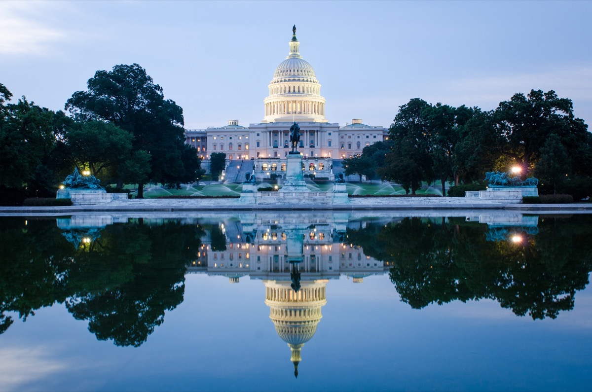 Washington D.C. at Dawn