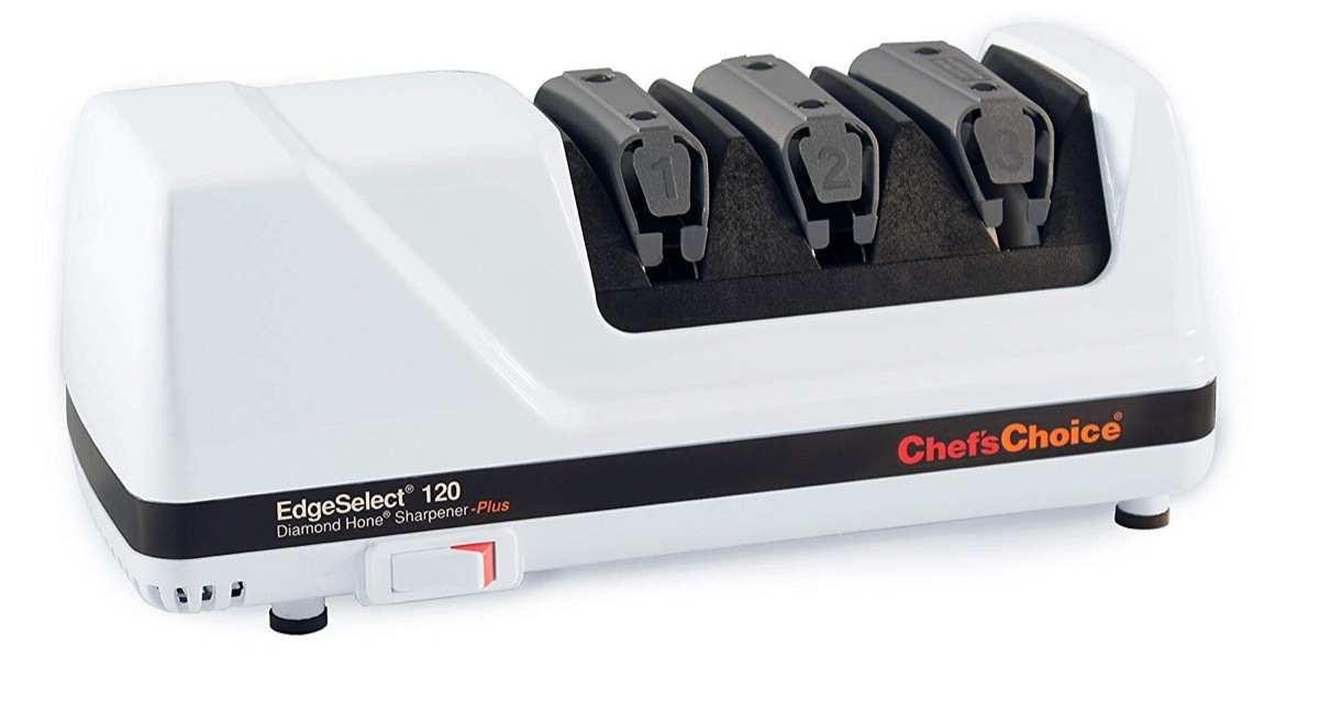 chef's choice white edgeselect professional knife sharpener