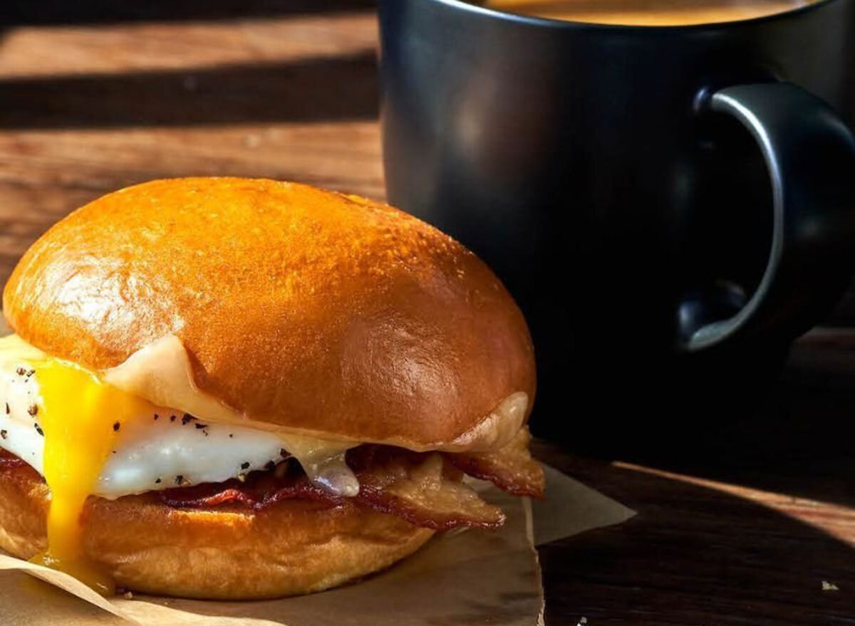 panera bacon egg cheese