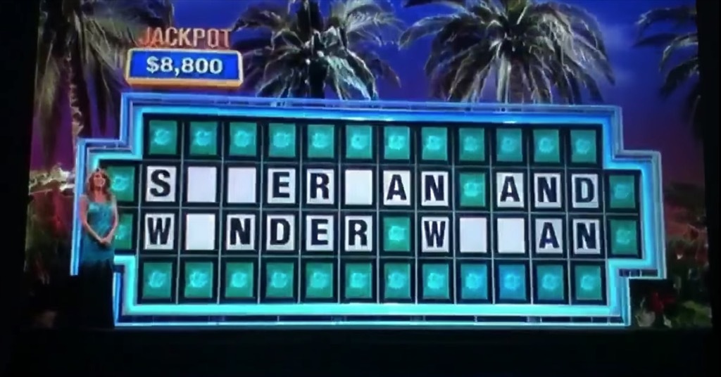 funny wheel of fortune answer