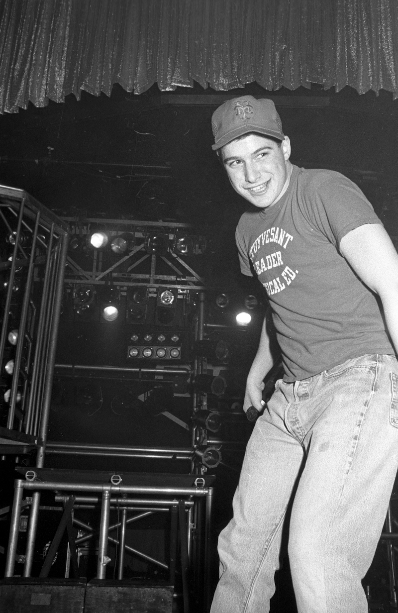 Adam Horovitz performing in 1987