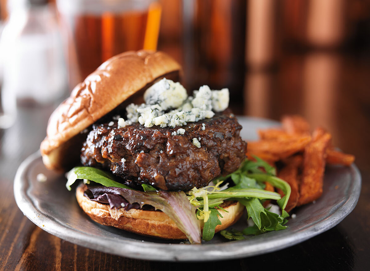 burger blue cheese