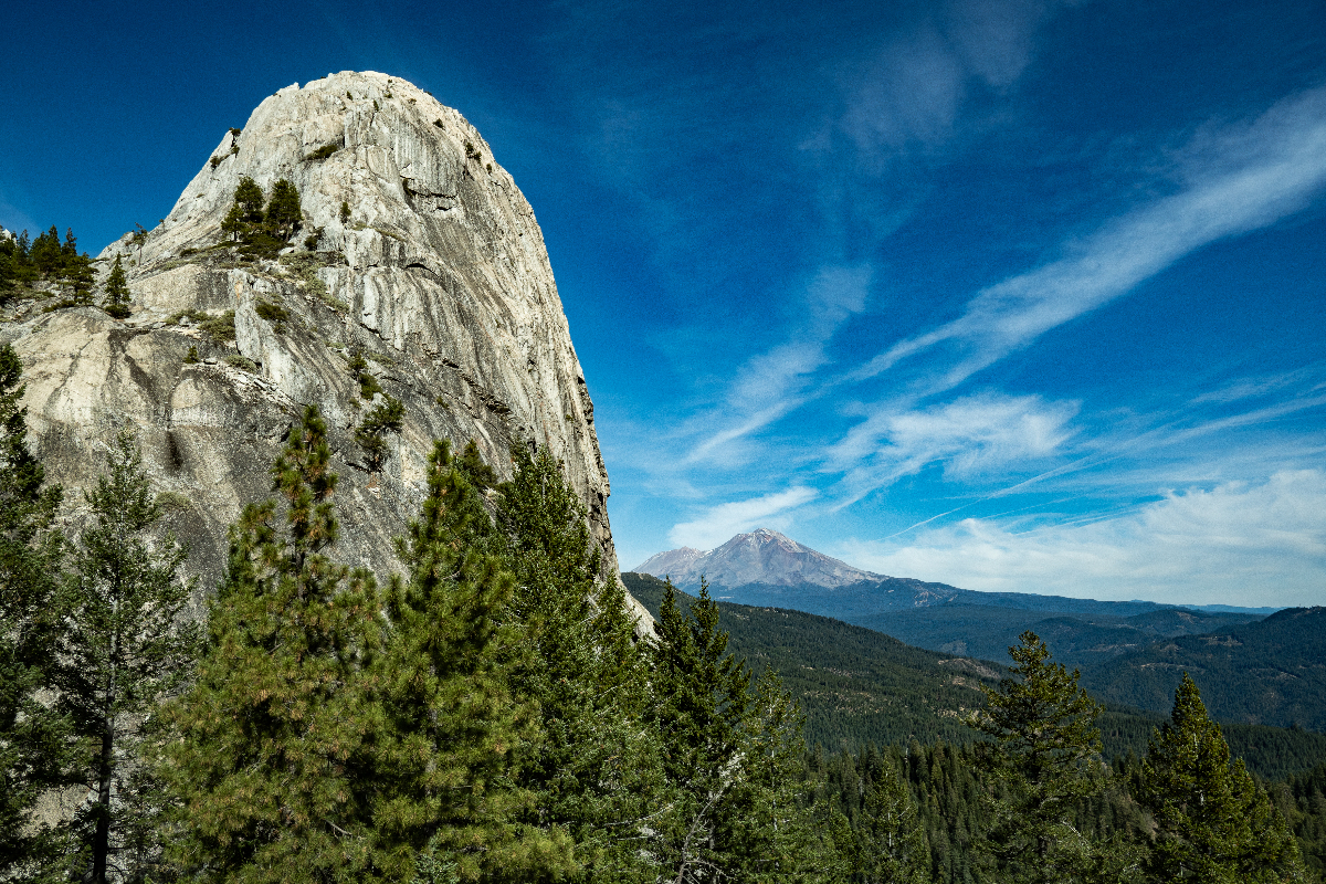 Castle Dome, Castle Crag Mountain, Mount Shasta, California