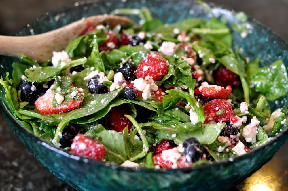 Number 4-  Berry and Feta Salad