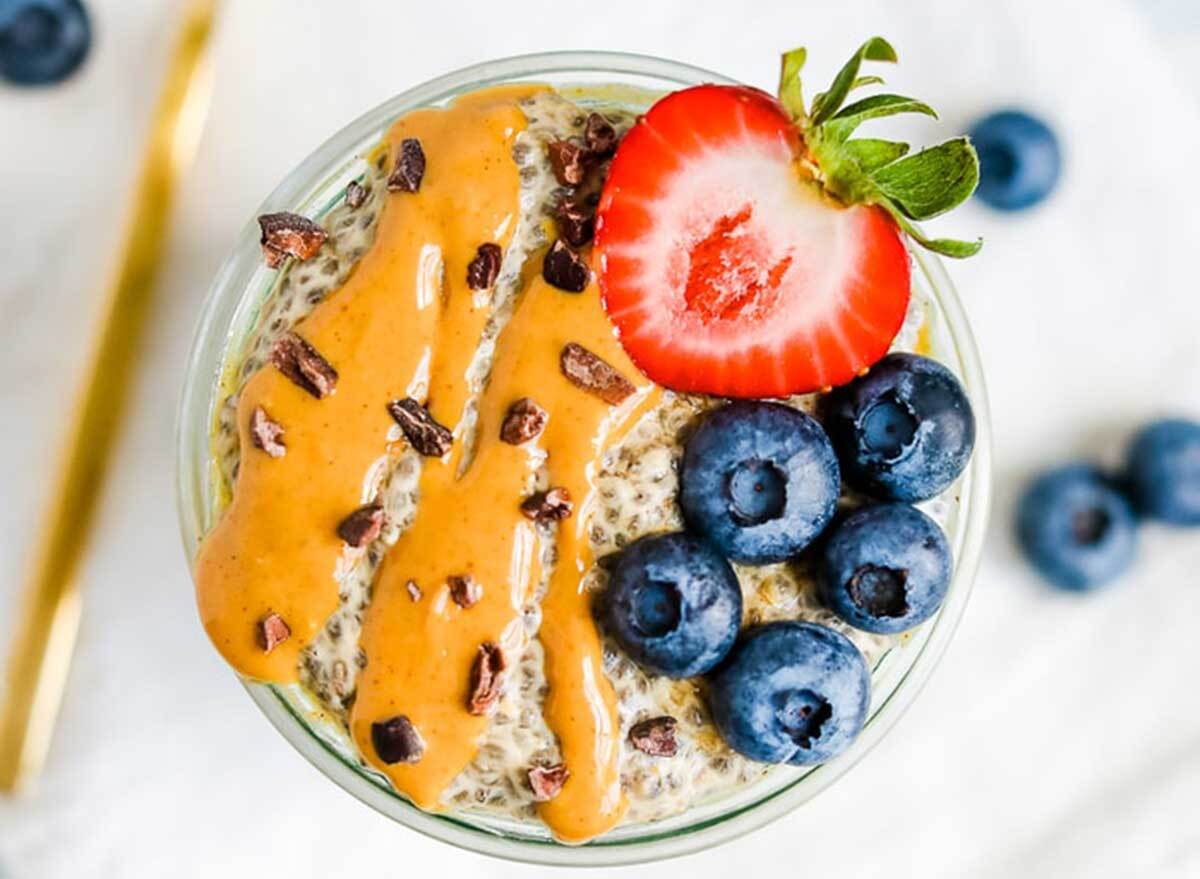 peanut butter chia pudding