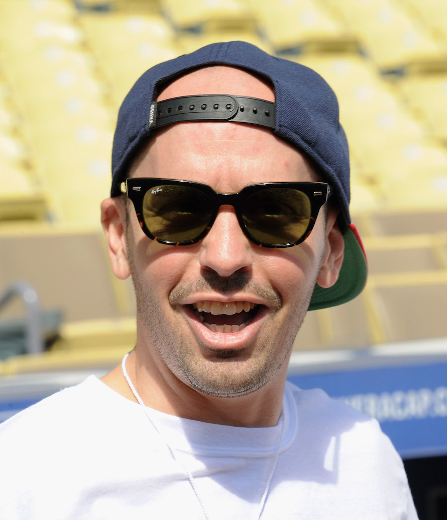 Chauncey Leopardi at Dodger Stadium in 2013