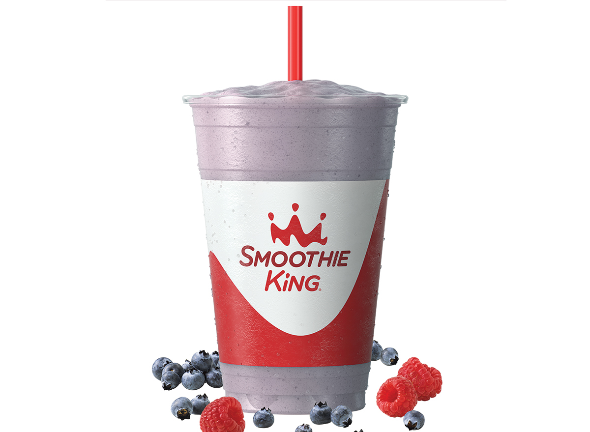 20 ounce keto champ berry smoothie from smoothie king