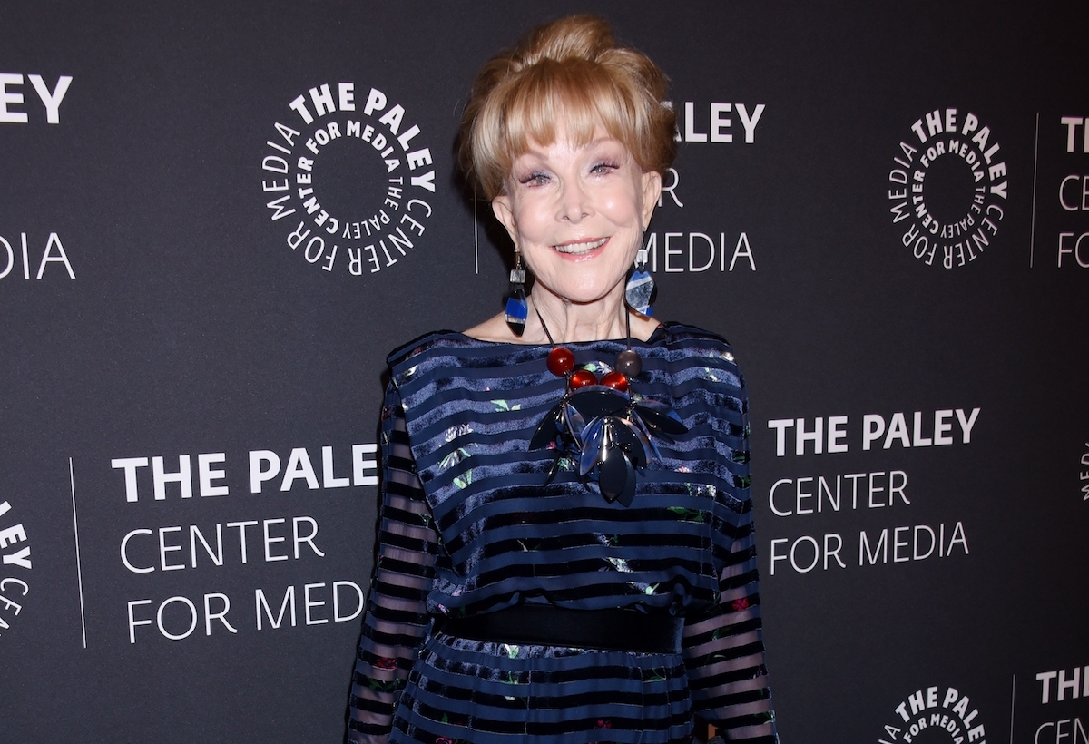 Barbara Eden arrives to 