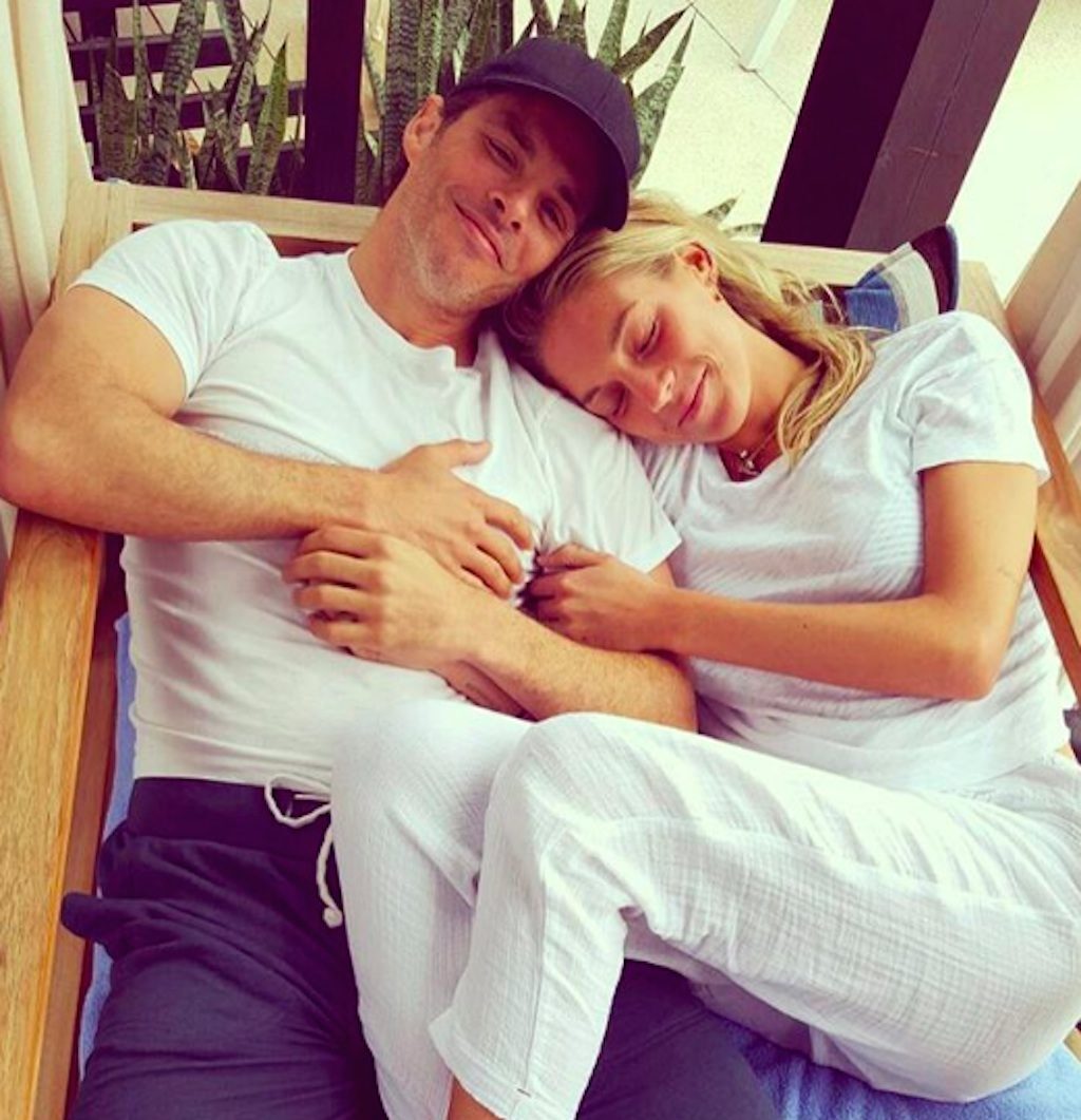 james marsden with girlfriend Edie