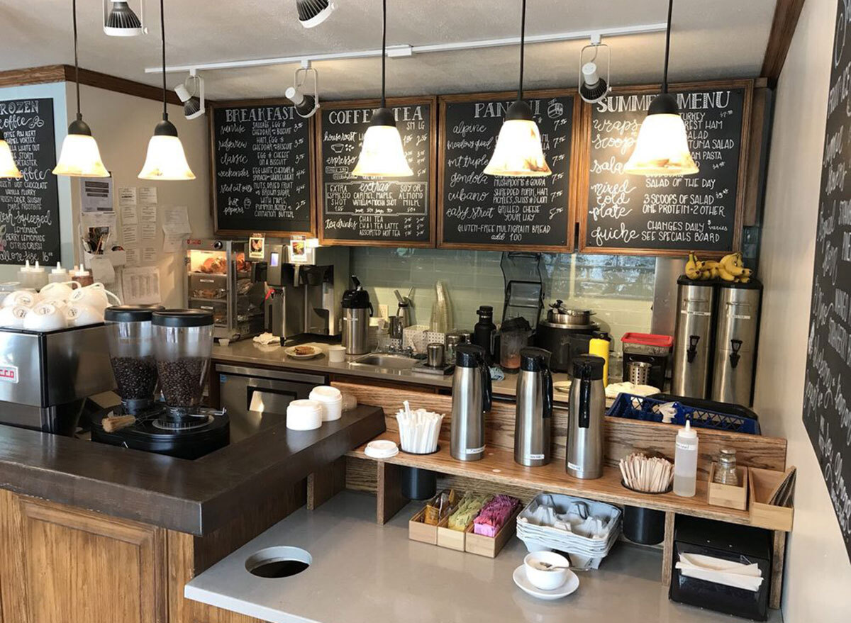 stowe bee bakery cafe front counter