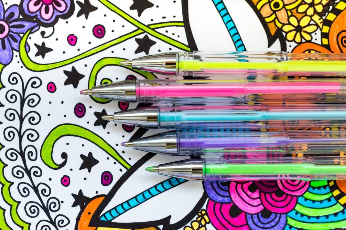 gel pens