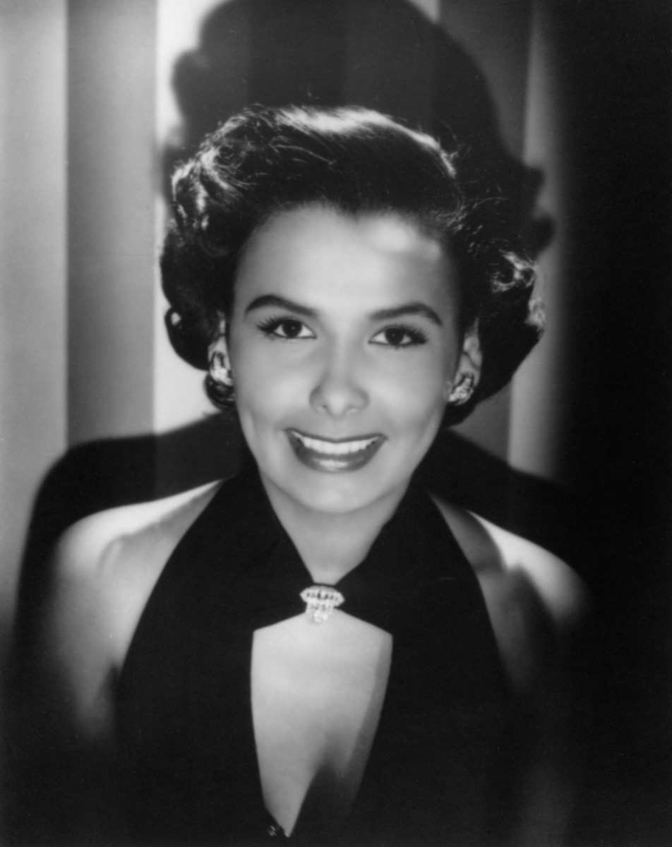 Lena Horne, American actress and film star, 1945.