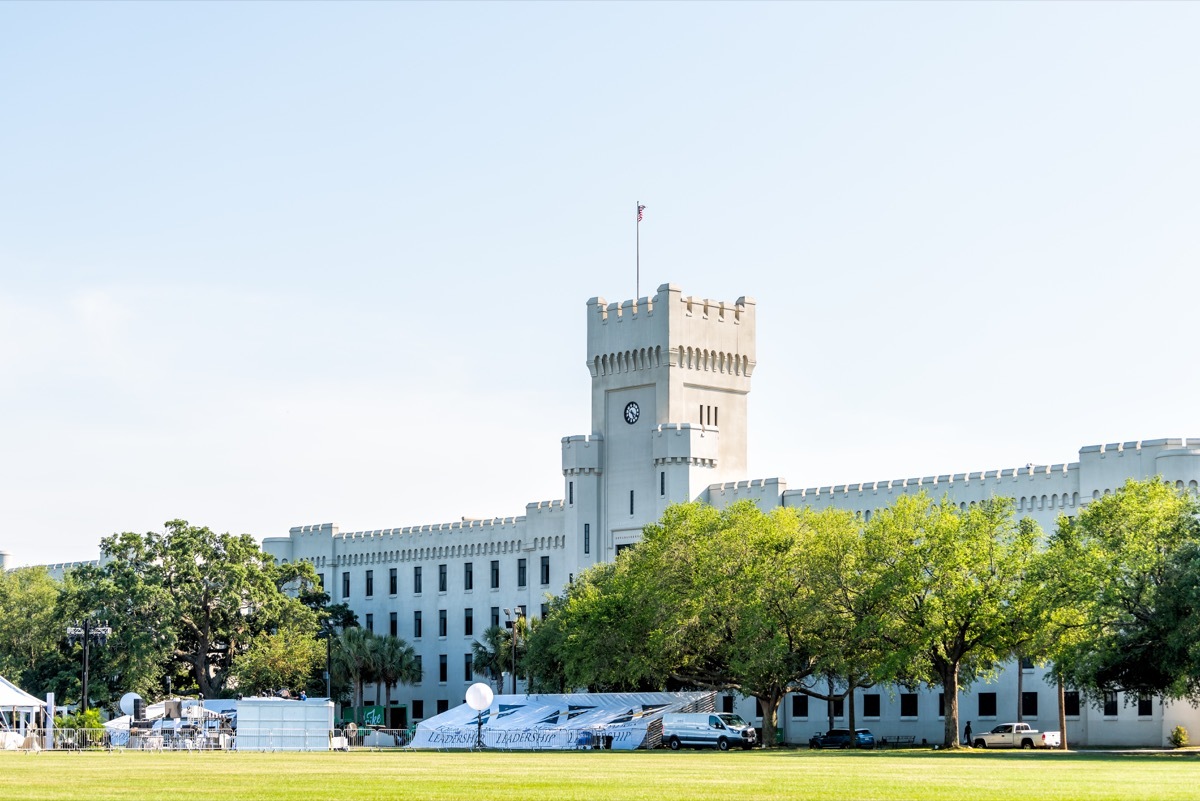 citadel in south carolina, women achievements