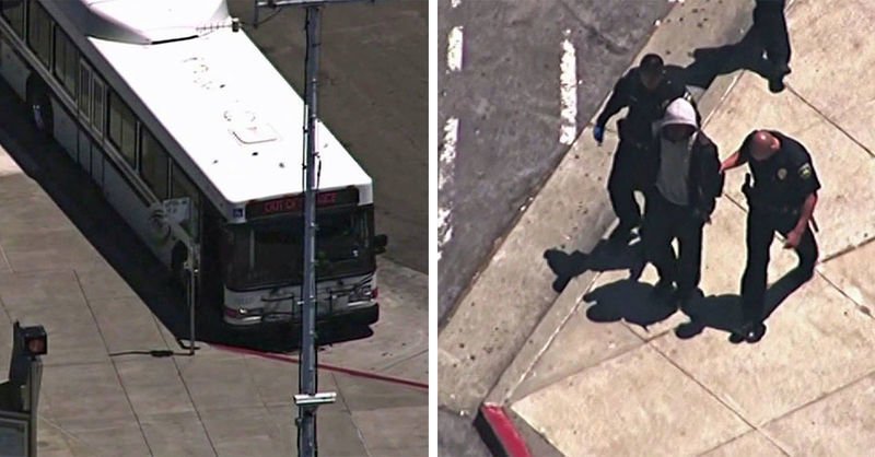 Bus Driver Notices Something on a Boy's Feet and Immediately Calls the Cops