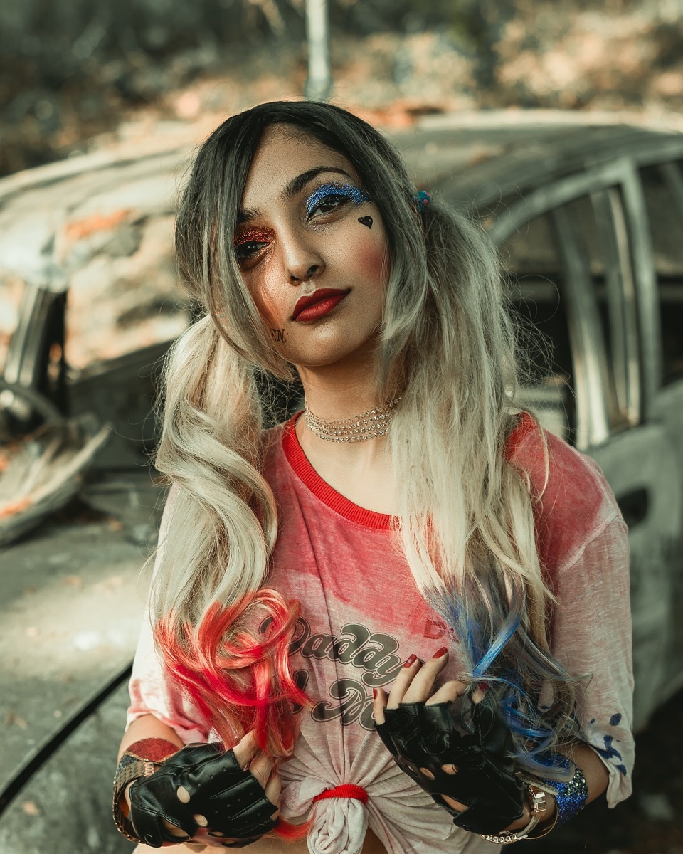 harley quinn costume, halloween diy costumes