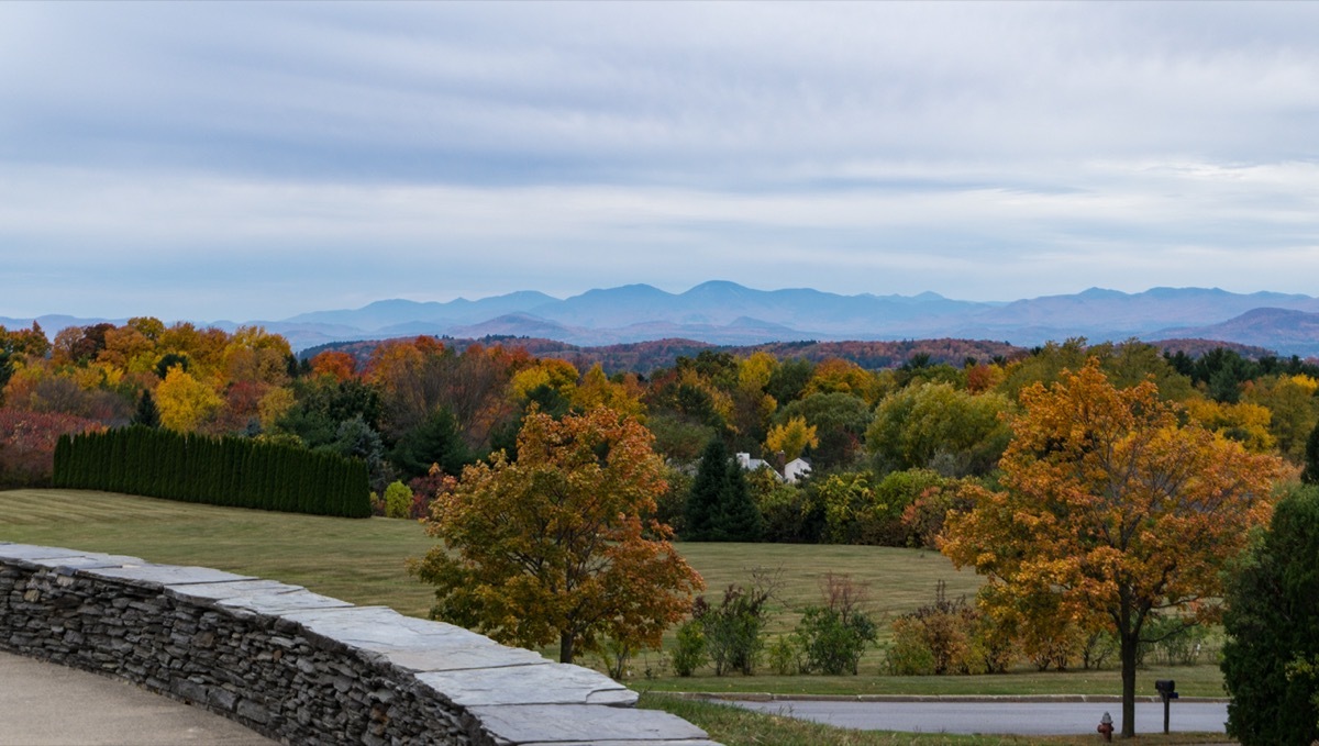 South Burlington, Vermont mountainscape