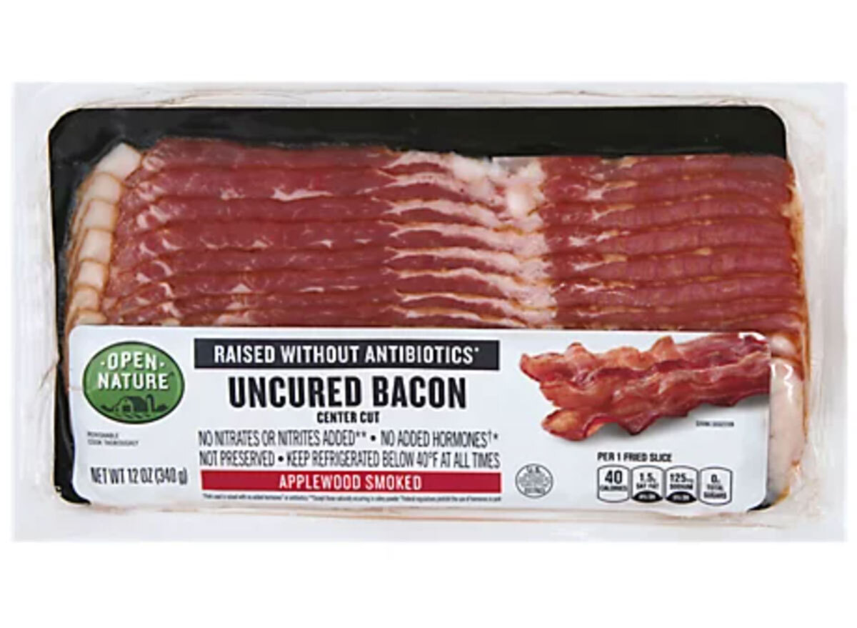 albertsons uncured bacon