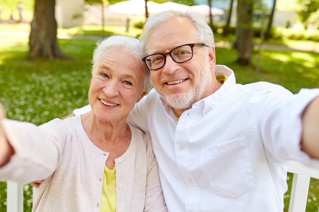 old people selfie, things old people say