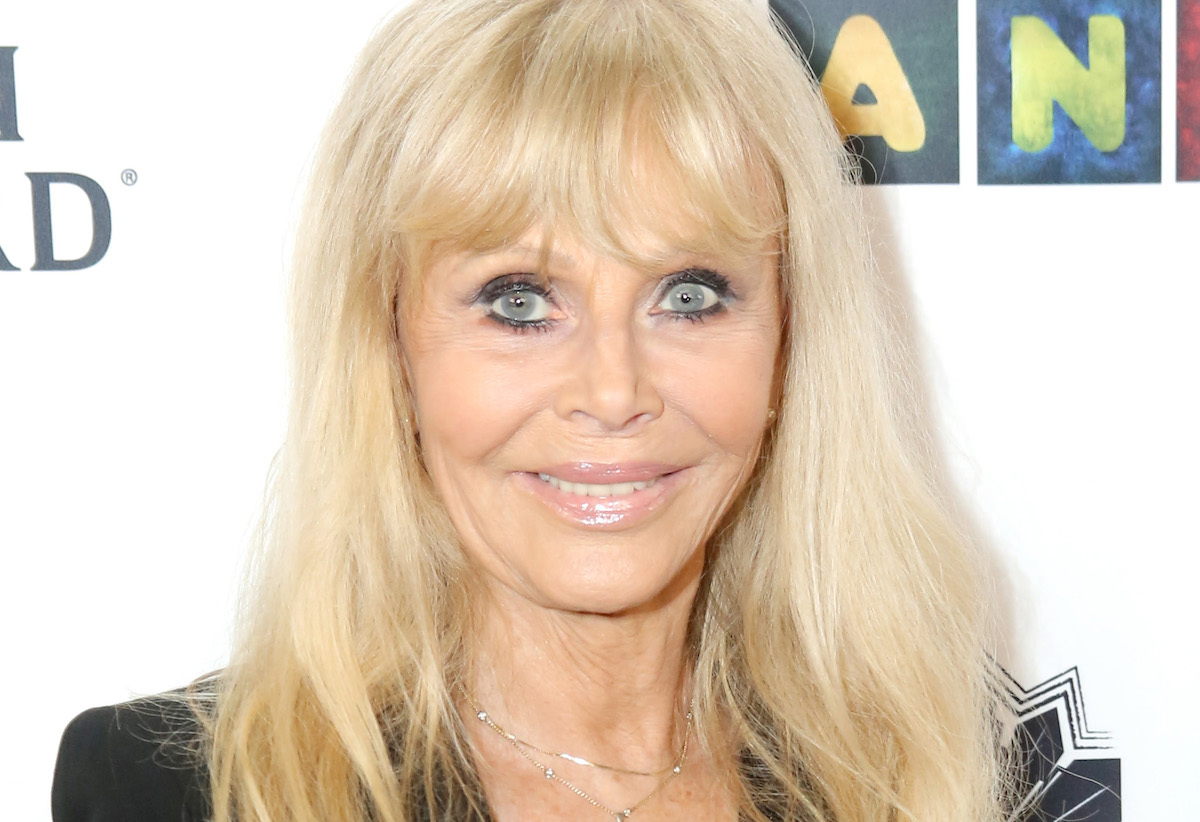 Britt Ekland attends Val Kilmer's HelMel Studios Presents GLAM Art Exhibition at HelMel Studios on November 15, 2019 in Los Angeles, California.