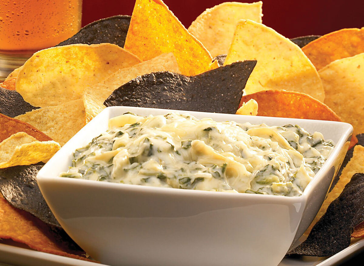 ruby tuesday spinach artichoke dip