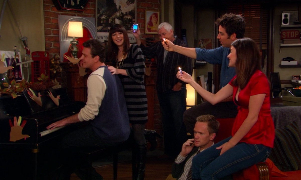 Still from the How I Met Your Mother Episode 