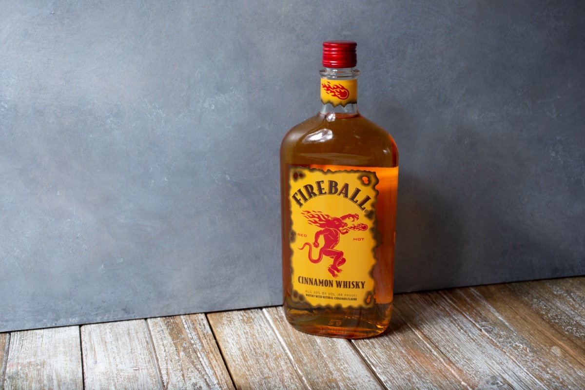 Bottle of fireball