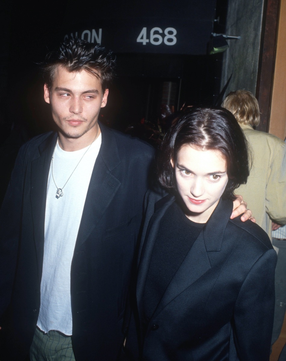 Johnny Depp and Winona Ryder