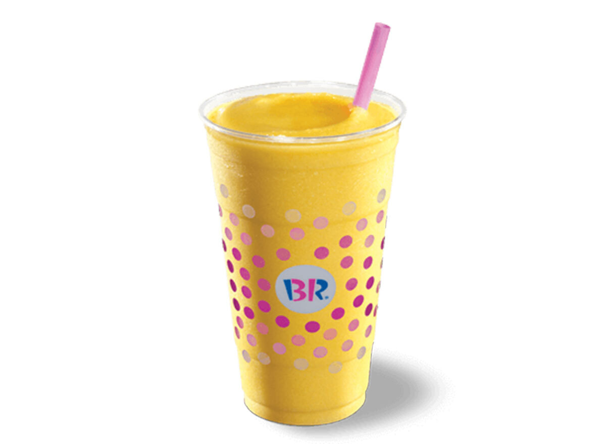 baskin robbins mango banana smoothie