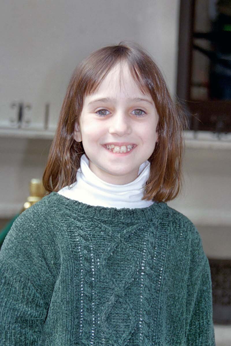 Mara Wilson at Planet Hollywood in New York City in 1996